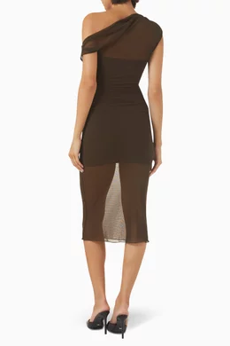 adrielle knit dress Reformation Adrielle Knit Dress in Red