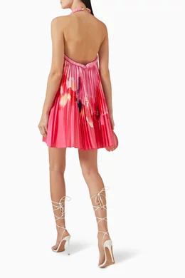 Buy Acler Multicolour Fixby Pleated Mini Dress For Women Online | Ounass  Oman