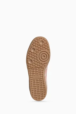 adidas gazelle silver green womens Sambae W Brown Pink Suede Brown / 6.5 / M main image 1