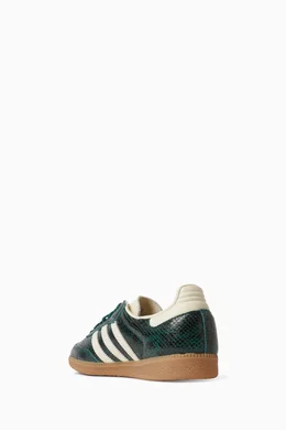Buy adidas Green Samba OG Sneakers in Snakeskin-effect Leather For Men  Online | Ounass Oman