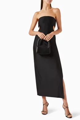 black wrap maxi dresses Astrid Wrap Dress – Diane von Furstenberg