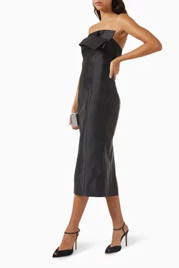 mossman one shoulder dress Pre-Fall '25