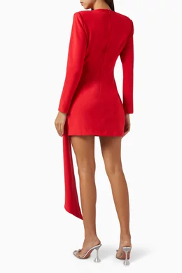 open lace back dress Sense Of Mystery Cape Sleeves Dress  Your Favourite Dresses