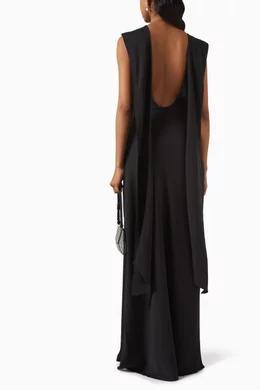 Buy ODD MUSE Black The Ultimate Muse Drape Maxi Dress For Women Online |  Ounass Oman