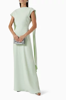 Buy ODD MUSE Green The Ultimate Muse Drape Maxi Dress For Women Online |  Ounass Oman