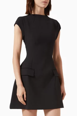 the ultimate muse cap sleeve mini dress black ODD MUSE ULTIMATE MUSE CAP SLEEVE MINI DRESS BLACK