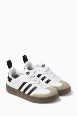 adidas gazelle silver green womens adidas Samba ADV Shoes White/Black/Gum main image 0