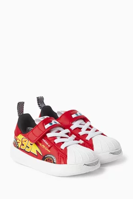 adidas gazelle silver green womens adidas Pixar Cars Adifom Superstar 360 Shoes Kids - Kids - Pure Ruby / Cloud White / Supplier Colour main image 1