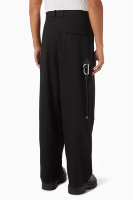 Buy LOEWE Black Low-crotch Pants For Men Online | Ounass Oman
