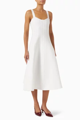 white nude dress Strapless white nude prom dress | 2111P4105