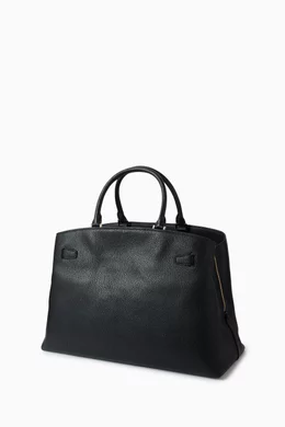 Buy Kate Spade New York Black Deco Work Tote Bag in Leather For