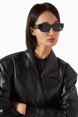 Karen Wazen Ivy Sunglasses in Black Karen Wazen Ivy sunglasses for Women - Black in USA | Level  main image 3