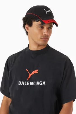 Balenciaga PUMA キャップ Buy Balenciaga Black x Puma Cap in