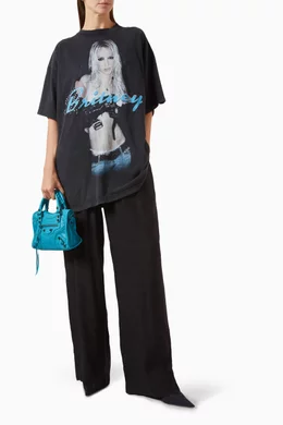 Buy Balenciaga Black Britney Spears Series Oversized T-shirt