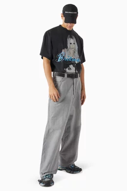 【BALENCIAGA】 Britney Spears Series オーバーサイズ フーディ Balenciaga Music | Britney Spears Series Oversized Zip-up