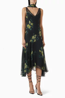 knee length dresses for ladies de La Vali Brubu Midi Dress main image 0