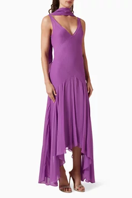 fitted lace wedding dress Six Stories Women's Bandeau Satin Bridesmaid Dress - Orchid