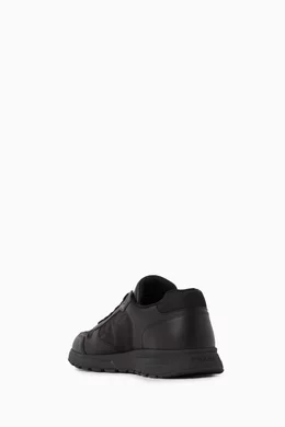 スニーカー PRADA Black Nylon And Leather Prax 2.0 Sneakers Black Prax 2.0 fabric sneakers | PRADA