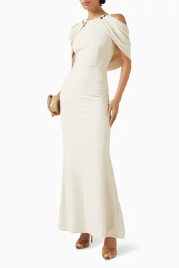 chinese dress ladies Yulia Maxi Dress - Black | Elegant Maxi Dress