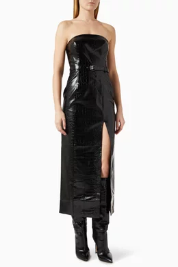 knee length dresses for ladies Toccin Brit Dress in Jet main image 0