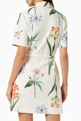 Buy Leo Lin Neutral Brigitte Mini Dress For Women Online | Ounass Oman