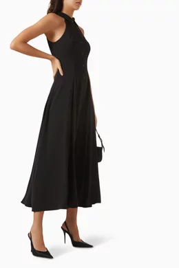 bardot yellow maxi dress RAYNE Satin Drape Bardot Maxi Dress in Yellow