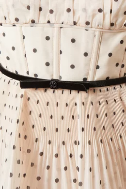 strapless open back dress NWT Zimmerman Striped Pleated Puff Sleeve Midi Dress 0 4US 40  Fashion  Reloved
