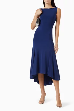 guizio daye midi dress Guizio Daye Midi Dress Black / L