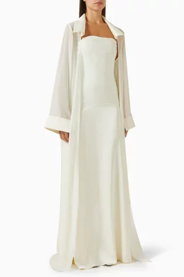 Buy NRA Neutral Amira Jacket & Dress Set in Jersey-knit For Women Online |  Ounass Oman