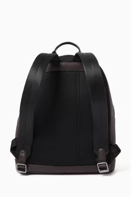 Buy Michael Kors Brown Edison Dome Backpack in Saffiano 