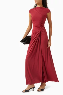 Buy Bec + Bridge Red Susie Maxi Dress For Women Online | Ounass Oman