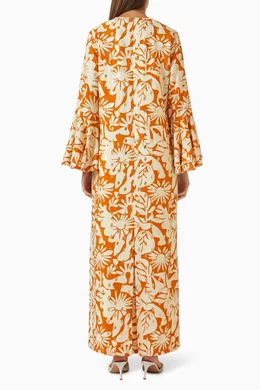 bambah orange dress Orange Playa Mini Tent Dress