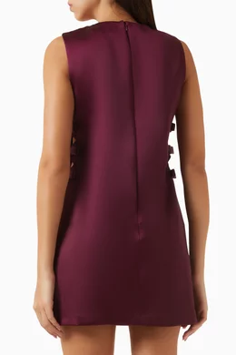 bodycon fitted brown dress tube transparent background Burgundy Sequin Cut-Out Mini Homecoming Dress