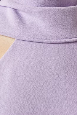 Buy Elliatt Purple Mira Halter Mini Dress in Crepe For Women Online |  Ounass Oman