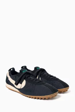 Buy Nike Black x Jacquemus Moon Shoe in Nylon & Leather For UNISEX