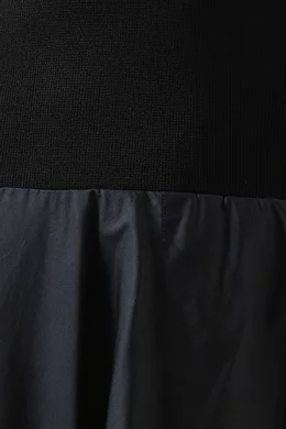 Buy St Agni Black Knit Bodice Asymmetric Dress For Women Online | Ounass  Oman