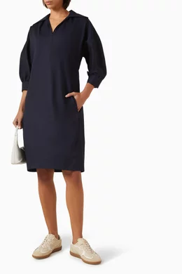 princess polly baby blue dress COS COS STRIPED WRAP DRESS 125.00 main image 1