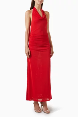 mossman red dress In Too Deep Maxi Dress: Stylish Options in Red and Black