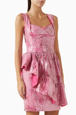 Buy CeliaB Pink Nova Mini Dress For Women Online | Ounass Oman