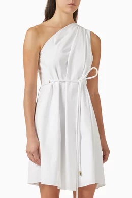 knee length dresses for ladies Elok Cargo Mini Dress in Parachute Silver Green main image 0
