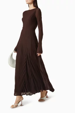 Buy DISSH Brown Elodie Maxi Dress For Women Online | Ounass Oman