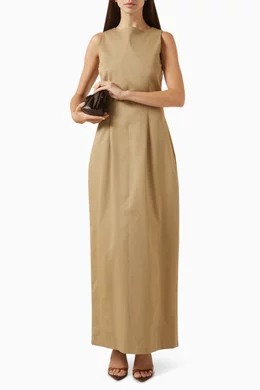how to make an oversized dress fit Long Muumuu Dress Relaxed Fit Kaimana Navy / 2XL