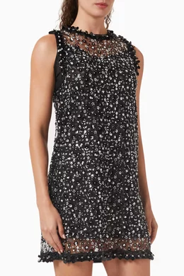 maje sequin mini dress Maje Requinou Velvet Sequined Mini Dress