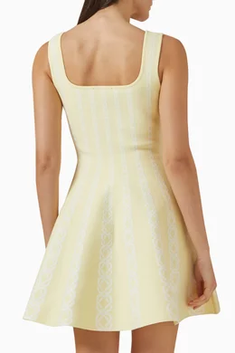 slim fit dress slacks Women's Elara Fit and Flare Corset Mesh Sequin Mini Dress XS/XS/S/M/L/XL/Customize Yellow Mean Blvd Yellow / S