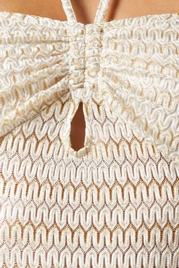 melissa odabash gold dress Anna Gold Kaftan main image 0