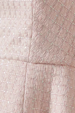 Buy SANDRO Pink Demirose Sequin-embellished Dress in Tweed For Women Online  | Ounass Oman