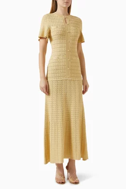sandro gold dress Sandro main image 1