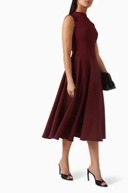 Buy ODD MUSE Red The Ultimate Muse High Waist Midi Dress For Women Online |  Ounass Oman