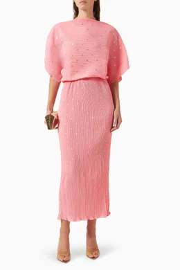 strapless open back dress Animal Print Tilly Dress