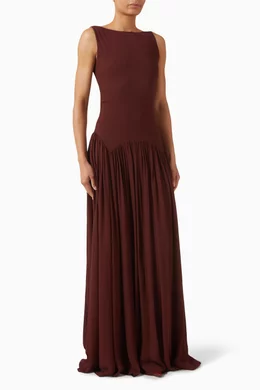 reformation brown maxi dress Reformation Maven Maxi Dress